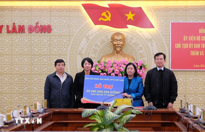 Tỉnh Lâm Đồng đề xuất, kiến nghị hỗ trợ kinh phí khắc phục hậu quả mưa lũ