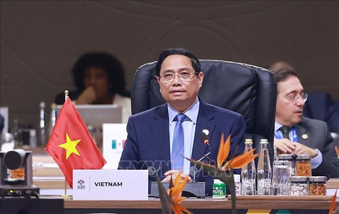 Thủ tướng Phạm Minh Chính đề xuất 3 ưu tiên chiến lược tại Hội nghị G20