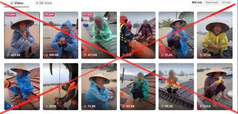 Vừa chống thiên tai, vừa chống ‘giặc online’