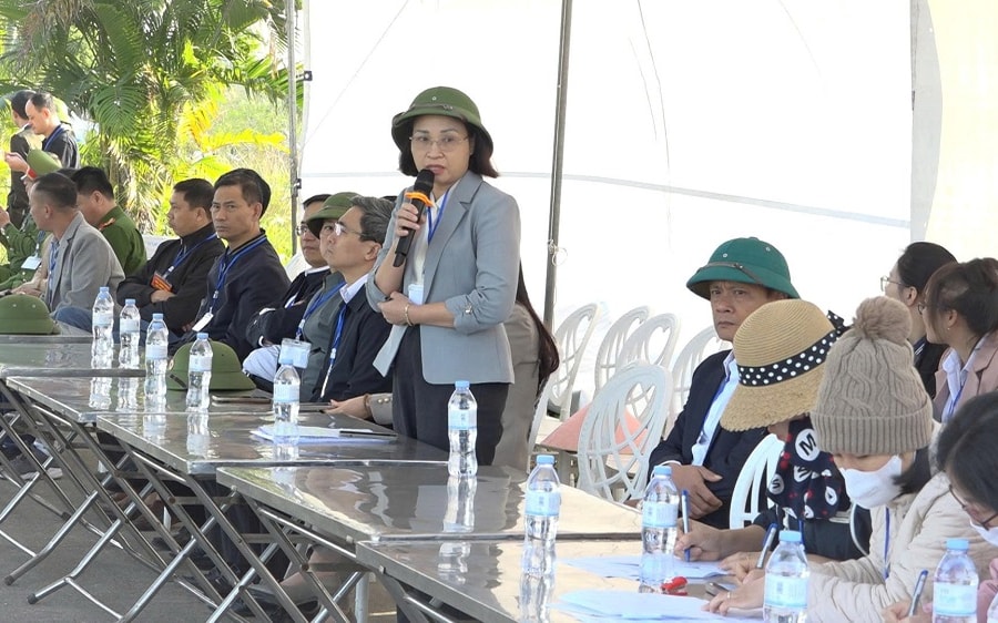 Hoàn thành cưỡng chế, thu hồi đất tại dự án khu công nghiệp Vinh Quang