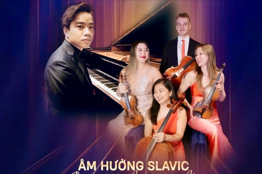 Hòa nhạc 'Âm hưởng Slavic - Giao cảm những tâm hồn' ủng hộ đồng bào miền Trung