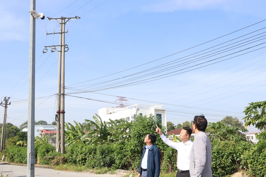 Thanh Miện giám sát môi trường bằng camera năng lượng mặt trời