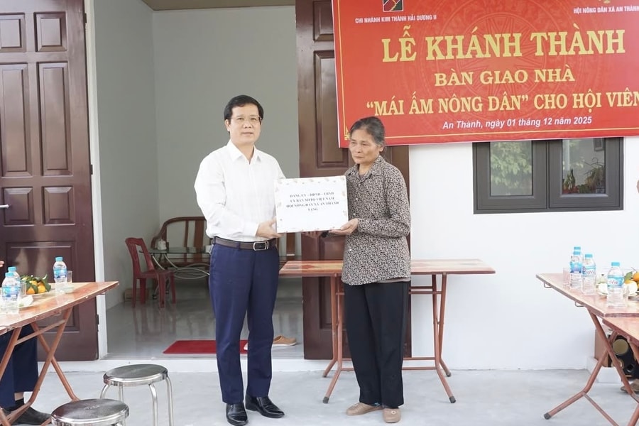 Xã An Thành bàn giao nhà 'Mái ấm nông dân'