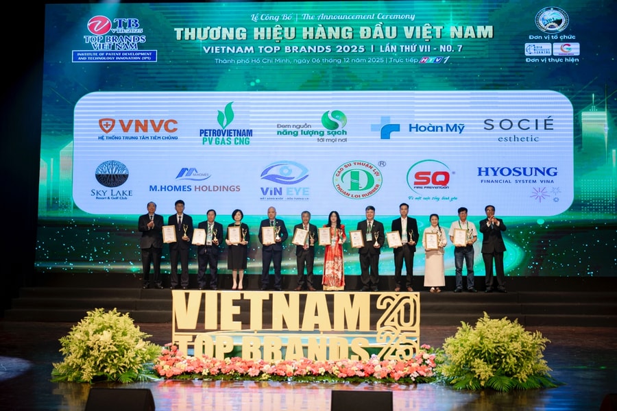 M.Homes Holdings được vinh danh Top 3 công ty quản lý bất động sản tốt nhất Việt Nam