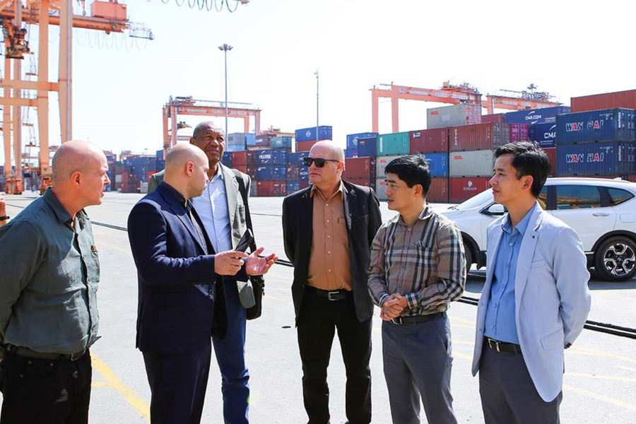 International cooperation in port development