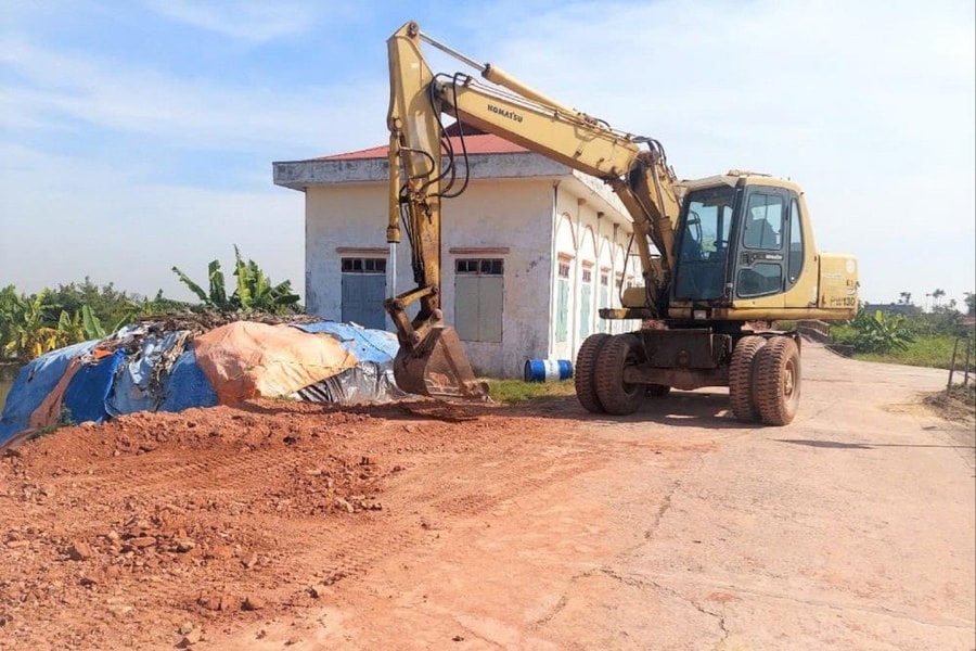 Hoàn thành hơn 70% khối lượng thi công các công trình tu bổ đê điều