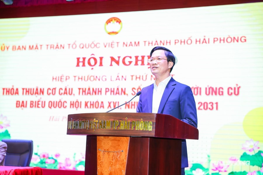 Uỷ ban MTTQ Việt Nam thành phố Hải Phòng hiệp thương lần thứ nhất về bầu cử đại biểu Quốc hội, HĐND thành phố
