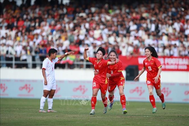 Đội tuyển nữ Việt Nam rộng cửa vào bán kết SEA Games 33