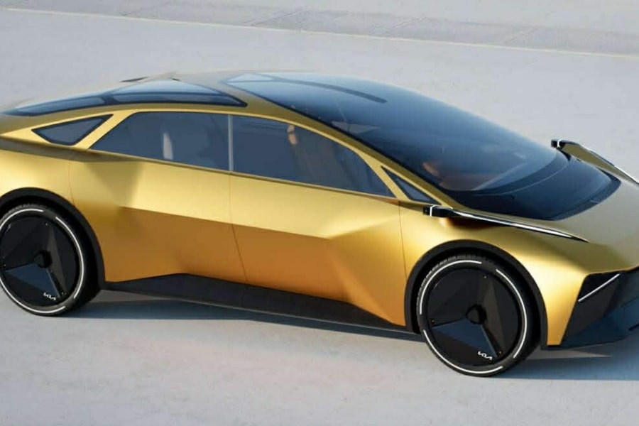 Kia Vision Meta Turismo concept GT hé lộ với bốn cửa cho kỷ nguyên EV