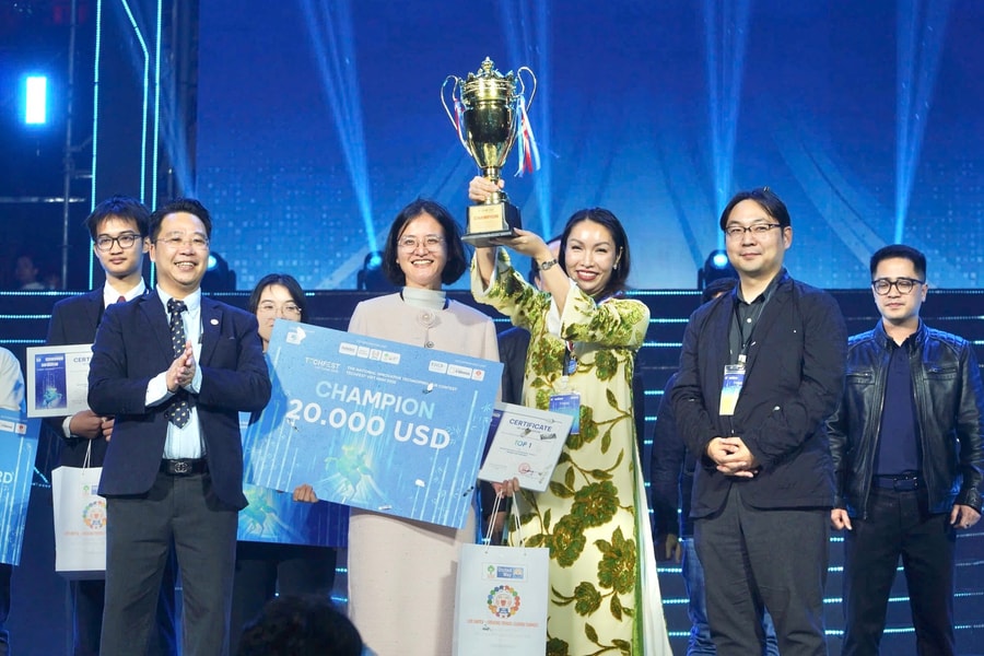 Start-up nông nghiệp xanh giành Quán quân TECHFEST Việt Nam 2025