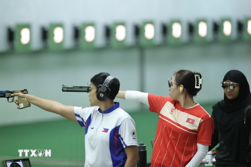 Bắn súng Việt Nam phá kỷ lục, Cầu mây nữ giành huy chương bạc