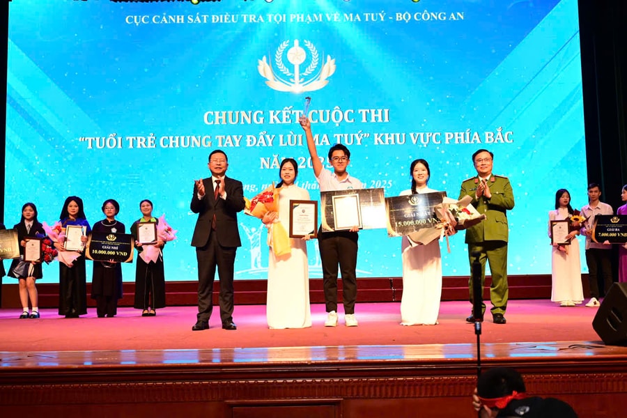 Học sinh THPT miền Bắc thi chung kết phòng chống ma túy tại Hải Phòng