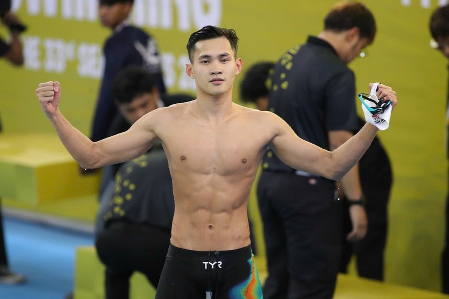 Phạm Thanh Bảo tiếp tục giành huy chương vàng ở nội dung bơi 200 m ếch nam