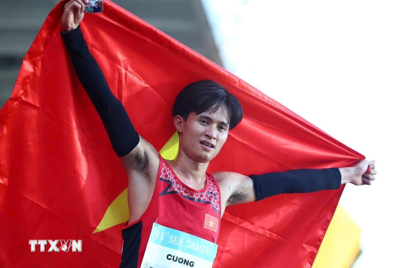 Đoàn thể thao Việt Nam tiếp tục đứng thứ 3 bảng tổng sắp huy chương SEA Games 33