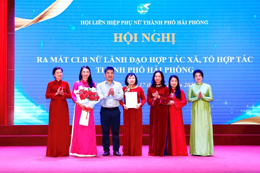 Ra mắt Câu lạc bộ Nữ lãnh đạo hợp tác xã, tổ hợp tác thành phố Hải Phòng