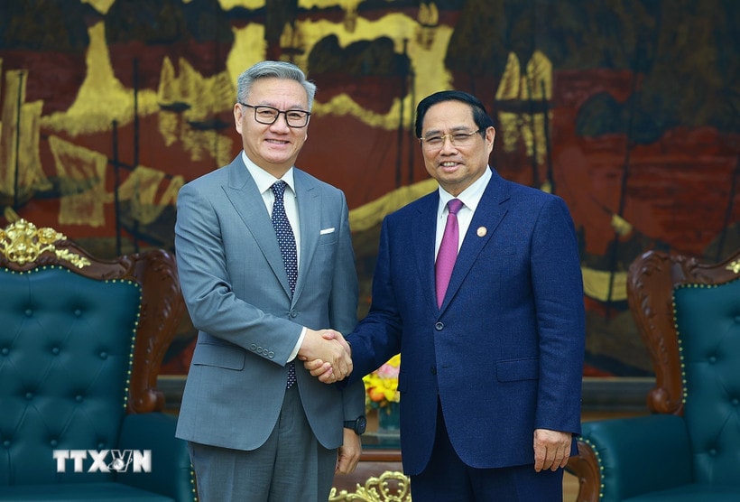 Thủ tướng Phạm Minh Chính tiếp Bộ trưởng Bộ Ngoại giao Lào