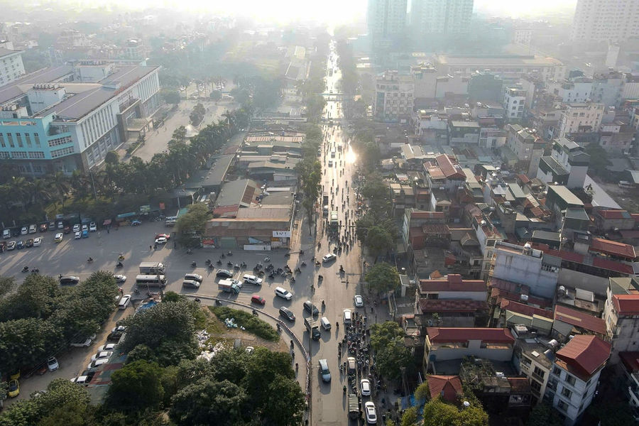 12 nút giao thông ở Hà Nội giảm ùn tắc rõ rệt