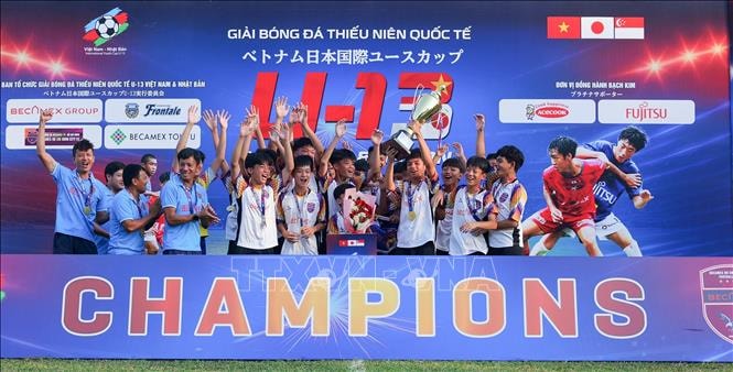 U13 Becamex Hồ Chí Minh City vô địch Giải quốc tế Việt - Nhật