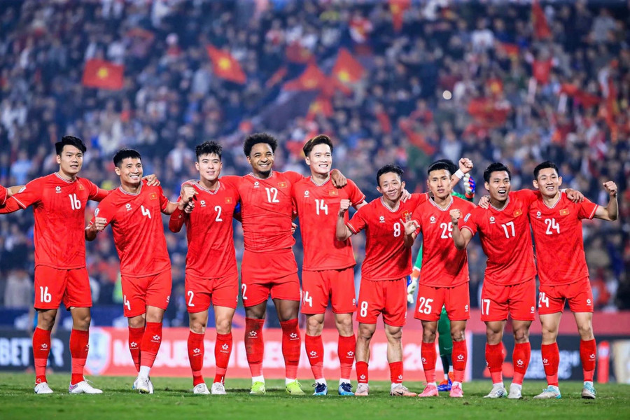 Đội tuyển Việt Nam tăng 3 bậc trên bảng xếp hạng FIFA