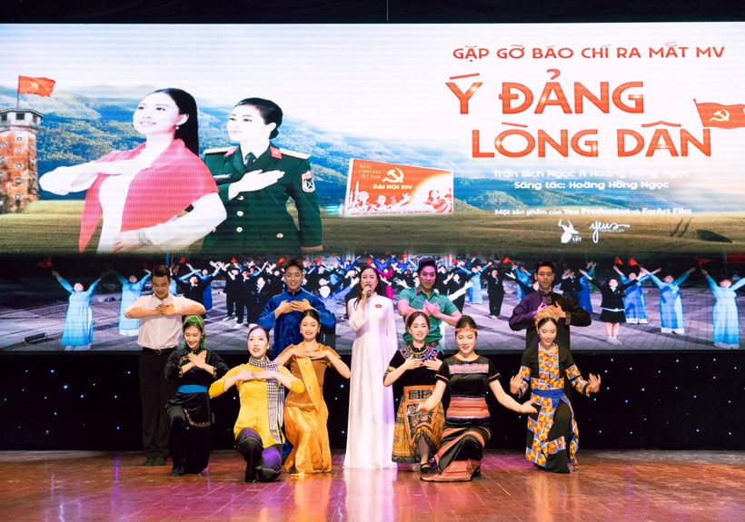 Sản phẩm âm nhạc độc đáo thể hiện 'Ý Đảng-Lòng Dân' bằng ngôn ngữ nghệ thuật