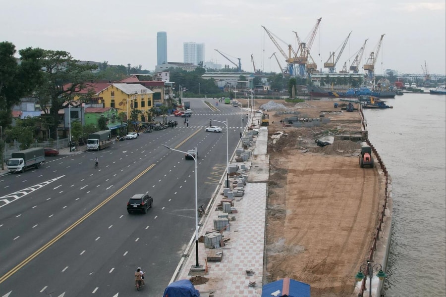 Chuẩn bị hoàn thành Dự án chỉnh trang đô thị sông Tam Bạc