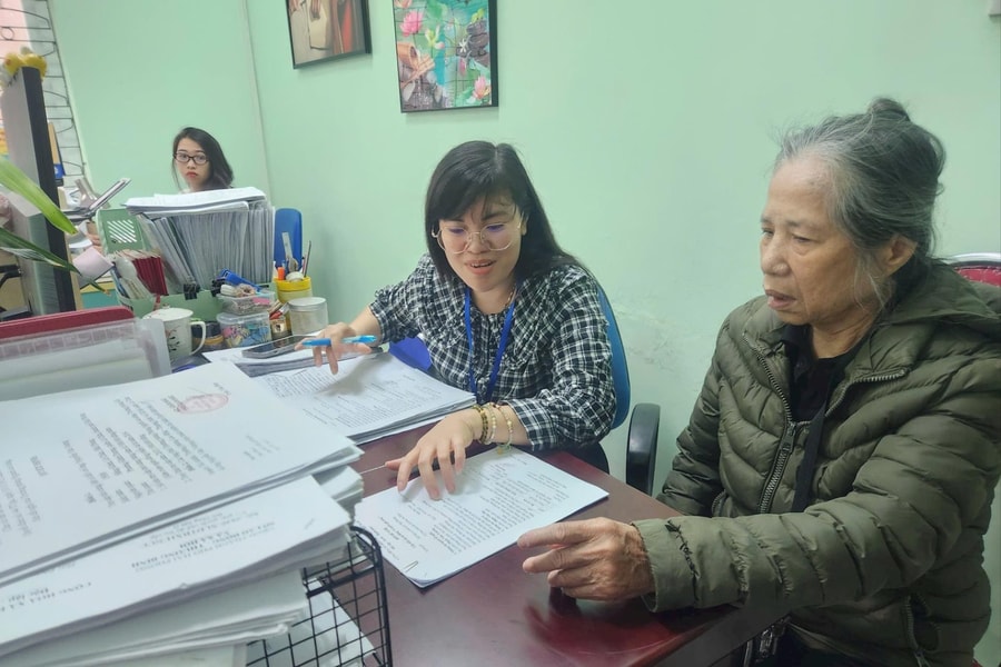 Nộp hồ sơ an sinh tại nhà - Cách làm hiệu quả của phường An Biên