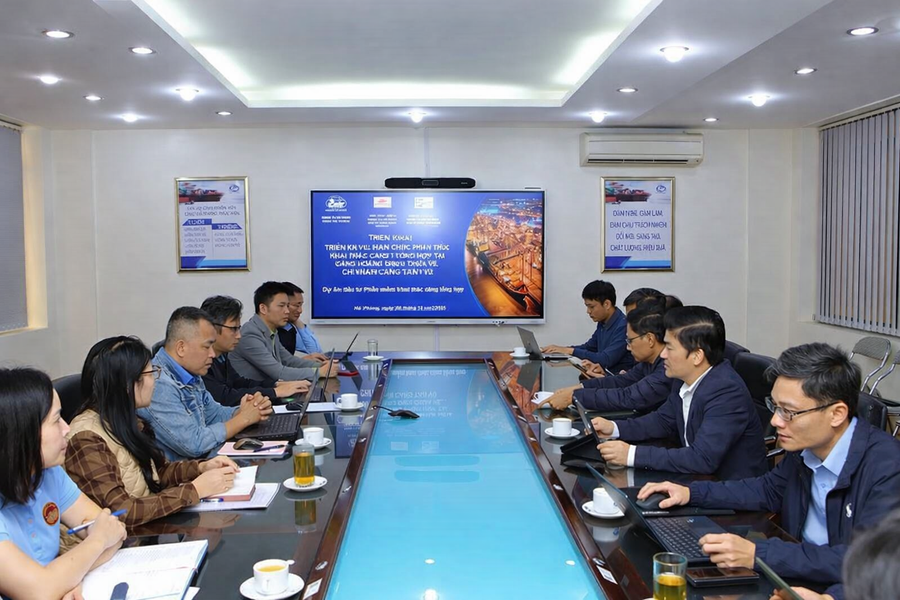 Hai Phong Port commissions port exploitation software