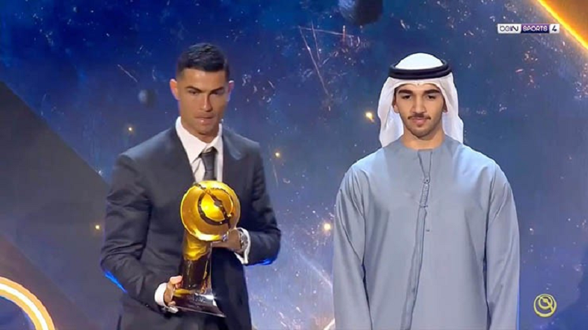 Ronaldo trở thành chủ nhân giải Cầu thủ hay nhất Trung Đông 2025