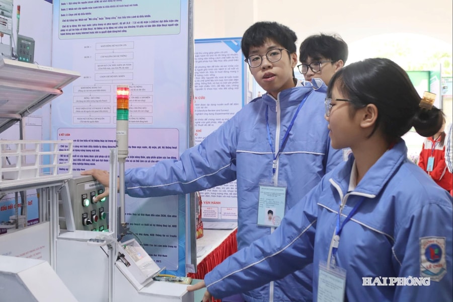250 dự án sáng tạo vào vòng chung khảo Cuộc thi Khoa học kỹ thuật cấp thành phố