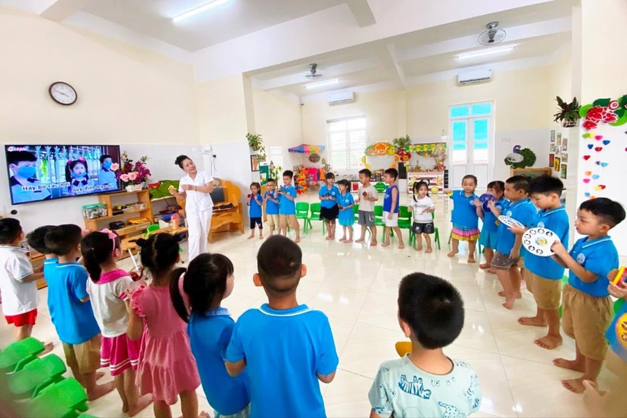 Hải Phòng sắp xếp trường mầm non để nâng cao chất lượng giáo dục