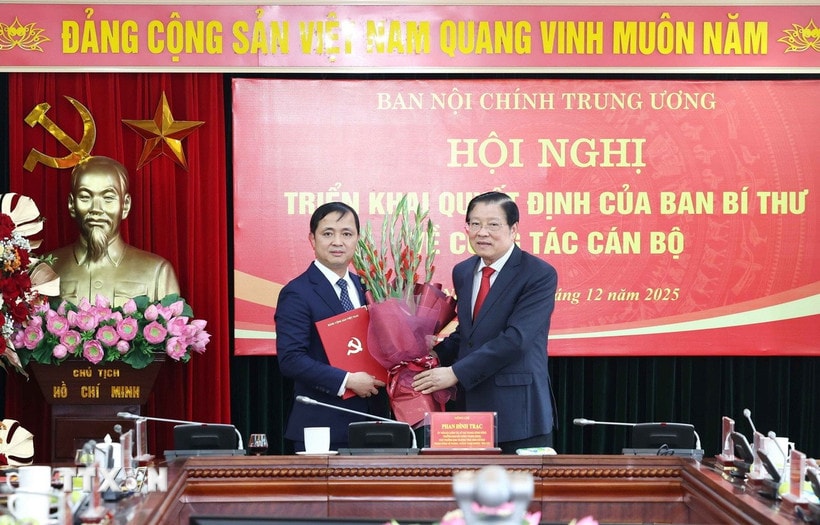 Đồng chí Nguyễn Xuân Trường được bổ nhiệm giữ chức Phó Trưởng Ban Nội chính Trung ương