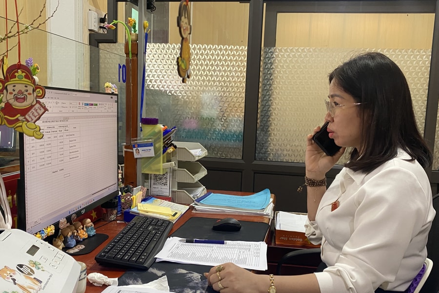 Hiệu quả từ mô hình hotline tư vấn giải quyết thủ tục hành chính tại xã Mao Điền