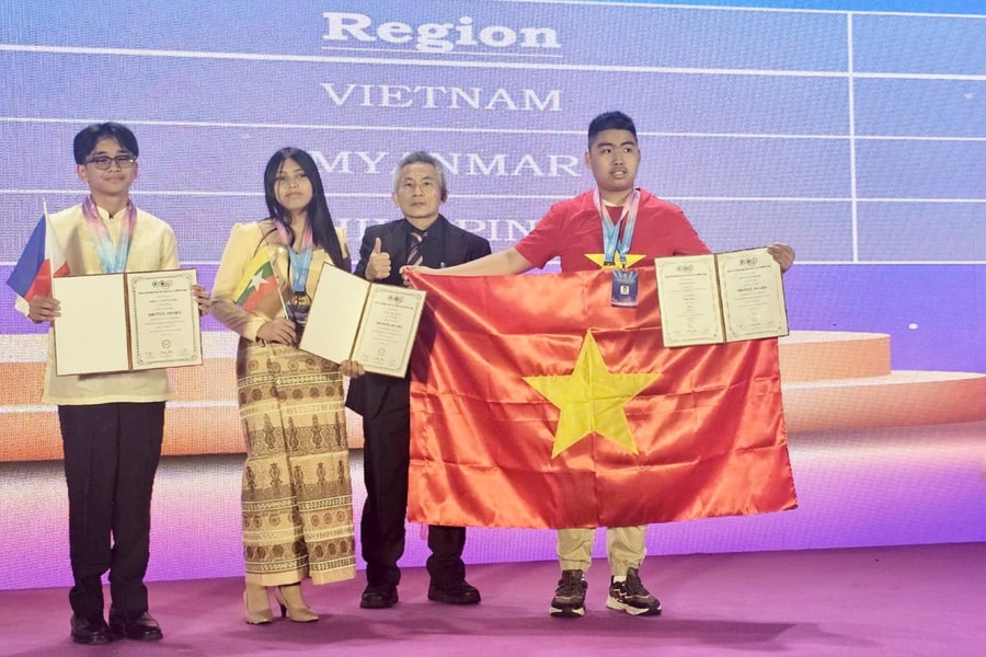 Học sinh Hải Phòng đoạt 2 huy chương đồng Olympic toán học thế giới WIMO