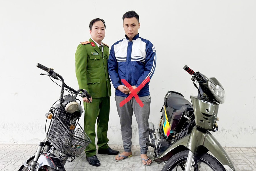 4 ngày gây ra 2 vụ trộm xe mô tô và xe đạp điện
