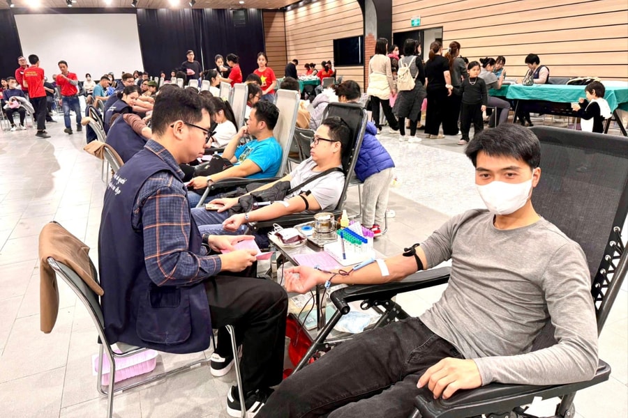 'Giọt hồng nhân ái' tại AEON MALL Hải Phòng thu 417 đơn vị máu