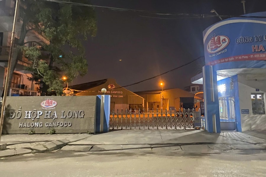 Tạm dừng sản xuất tại Nhà máy Đồ hộp Hạ Long - Hải Phòng