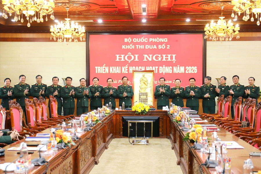 Khối thi đua số 2 phấn đấu trở thành điểm sáng phong trào Thi đua Quyết thắng toàn quân