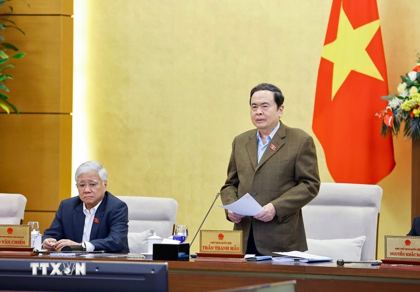 Phiên họp thứ 53 của Ủy ban Thường vụ Quốc hội xem xét, thông qua 2 nghị quyết