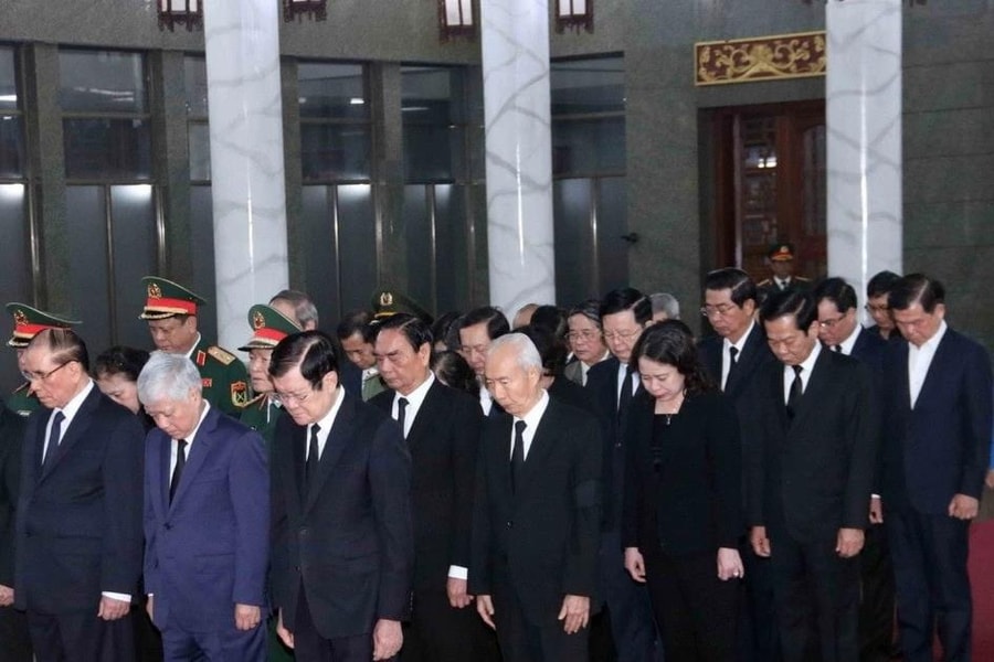 Lễ tang cấp nhà nước Đại tướng, Anh hùng lực lượng vũ trang nhân dân Lê Văn Dũng
