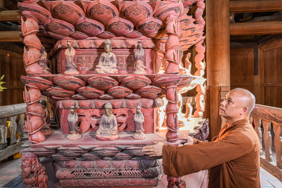 Bảo vật quốc gia ở chùa Giám