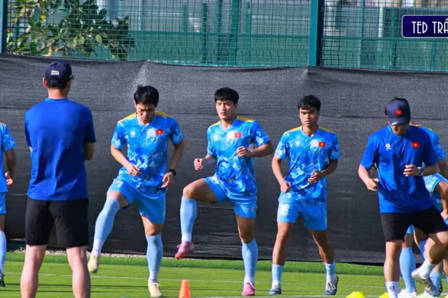 Đình Bắc và Văn Thuận trở lại, U23 Việt Nam sẵn sàng cho trận tứ kết với U23 UAE