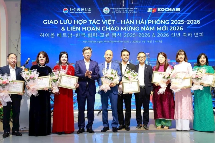 Cộng đồng doanh nghiệp Hàn Quốc tiếp tục đồng hành cùng sự phát triển Hải Phòng