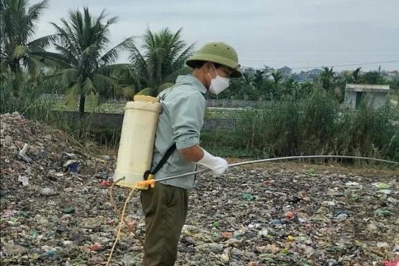Xã Quyết Thắng công khai đường dây nóng phản ánh kiến nghị về ô nhiễm môi trường