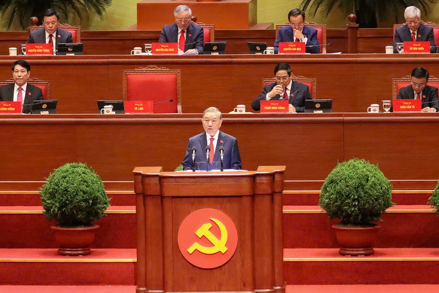 Toàn văn Báo cáo của Ban Chấp hành Trung ương Đảng khóa XIII về các văn kiện trình Đại hội XIV của Đảng