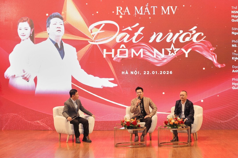 Ra mắt MV 'Đất nước hôm nay' chào mừng Đại hội Đảng lần thứ XIV