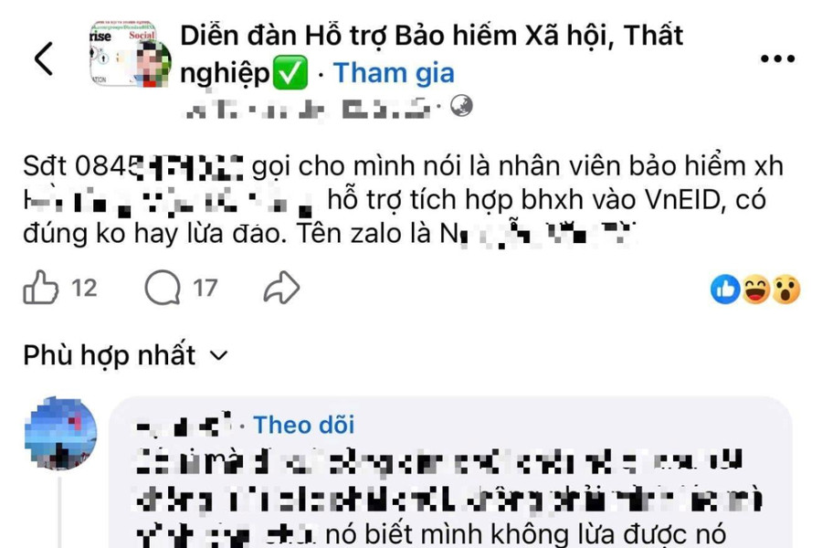 Cảnh báo giả danh Bảo hiểm xã hội gọi điện lừa đảo