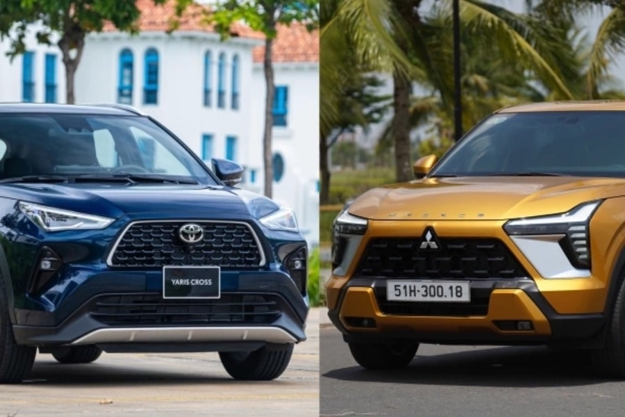 Mitsubishi Xforce 'lội ngược dòng' doanh số trước Toyota Yaris Cross