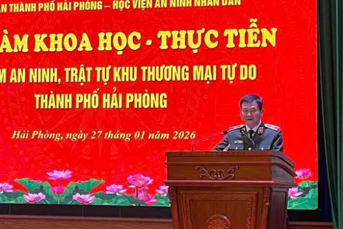 Bảo đảm an ninh trật tự Khu thương mại tự do thành phố Hải Phòng