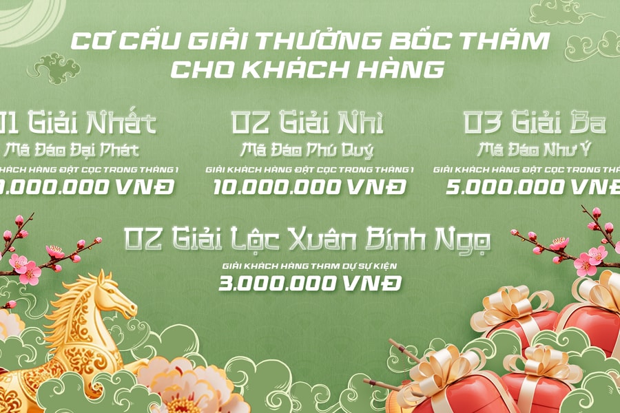 Tiệc tri ân 'Tuấn mã khởi trình': An Zen Residences mang lộc xuân đến khách hàng dịp cuối năm