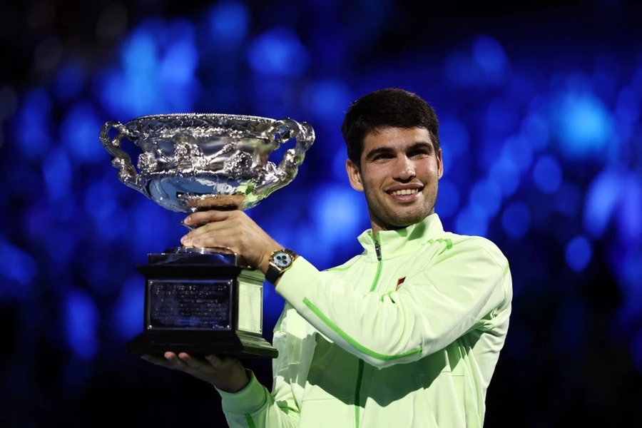 Tay vợt Carlos Alcaraz lần đầu vô địch Australia mở rộng 2026